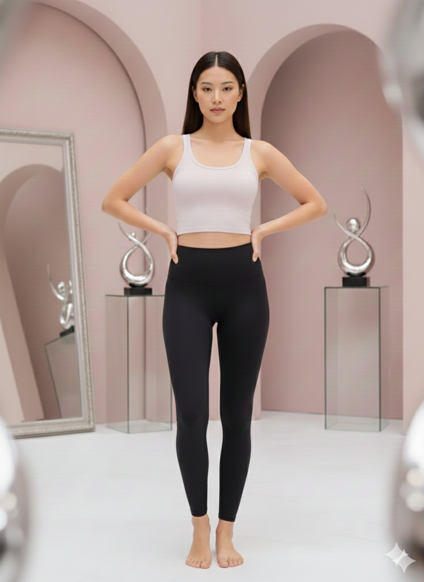 Millennia Scoop Neck Active Tank with Detachable Chest Pads